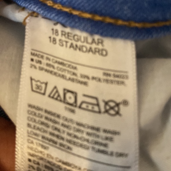 3 pair of Old Navy jeans - size 18 regular - Picture 5 of 10